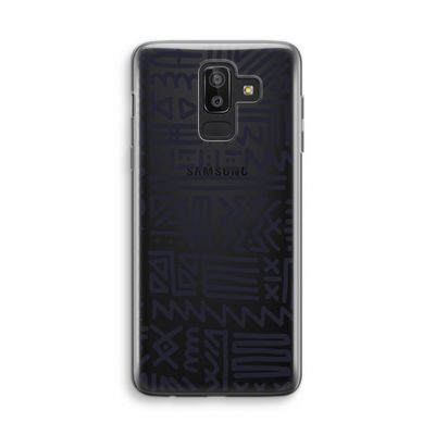 Marrakech print: Samsung Galaxy J8 (2018) Transparant Hoesje