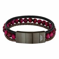 Police PJ26552BLU.03 Hars 19-21 cm Heren armband