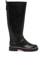 Reformation bottines Kata Bucket en cuir - Noir