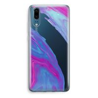 Zweverige regenboog: Huawei P20 Transparant Hoesje