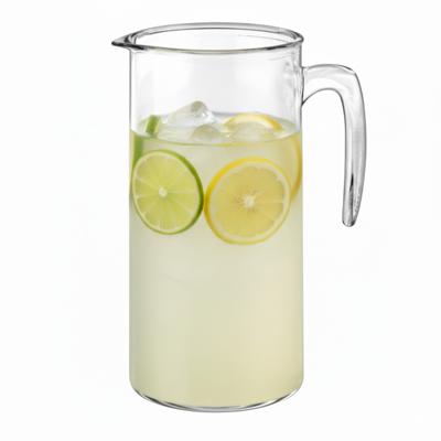 Borgonovo water karaf van 1,1 Liter - transparant glas - Sapkannen - waterkannen - schenkkannen