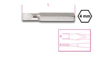 Beta 4-mm bits voor sleufschroeven 1256LP 2,0 - 012560005