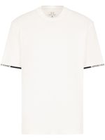 Armani Exchange t-shirt en coton à logo imprimé - Blanc