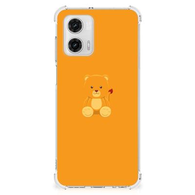 Motorola Moto G73 Stevig | Bumper Hoesje | Baby Beer