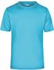 James & Nicholson JN358 Men´s Active-T - Turquoise - M - thumbnail