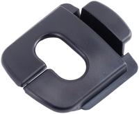 Curana Rubber plug apollo black
