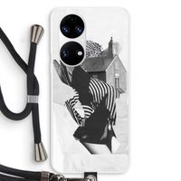 House: Huawei P50 Transparant Hoesje met koord