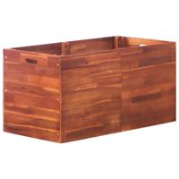 VidaXL Plantenbak verhoogd 100x50x50 cm acaciahout