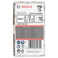 Bosch Professional Afwerknagel RVS 50mm 20° 16Ga VE=2000 - 2608200535
