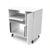 Glorious Modular Side Rack White voor Sound Desk en Workbench