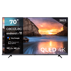 Cecotec VQU11070+ 4K QLED Android Smart TV (2023) 70"