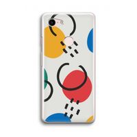 Illustratieve pop 3: Google Pixel 3 Transparant Hoesje