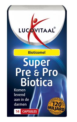 Lucovitaal Voedingssupplementen Capsules Pre & Probiotica 14Cap Lucovitaal Voedingssupplementen Capsules Pre & Probiotica 14Cap
