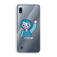 Zwaai: Samsung Galaxy A10 Transparant Hoesje