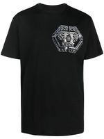 Philipp Plein t-shirt à logo imprimé - Noir