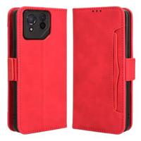 Asus ROG Phone 8/8 Pro Cardholder Series Portemonnee Hoesje - Rood