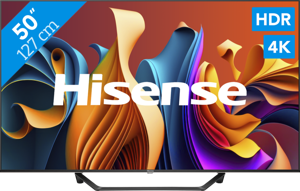 Hisense 50A7NQ tv 109,2 cm (43") 4K Ultra HD Smart TV Wifi Grijs 275 cd/m²