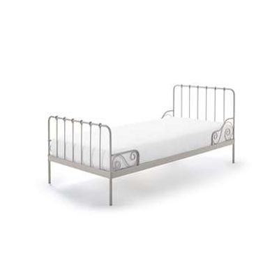 Vipack bed Alice - grijs - 90x200 cm