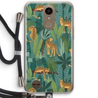 Luipaard 2: LG K10 (2017) Transparant Hoesje met koord