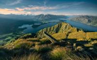 Komar Stefan Hefele; Komar Wanderlust Fotobehang Green Ridges - SHX9-115