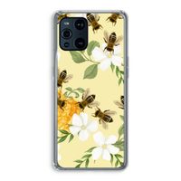 No flowers without bees: Oppo Find X3 Pro Transparant Hoesje