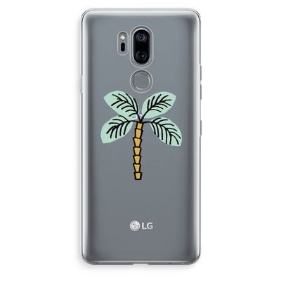 Palmboom: LG G7 Thinq Transparant Hoesje