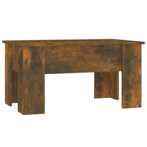 vidaXL Salontafel 79x49x41 cm bewerkt hout gerookt eikenkleurig