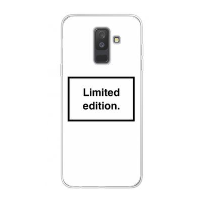 Limited edition: Samsung Galaxy A6 Plus (2018) Transparant Hoesje