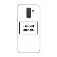 Limited edition: Samsung Galaxy A6 Plus (2018) Transparant Hoesje