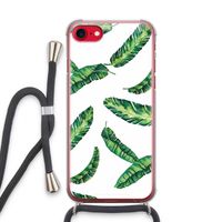 Lange bladeren: iPhone SE 2020 Transparant Hoesje met koord Lange bladeren: iPhone SE 2020 Transparant Hoesje met koord