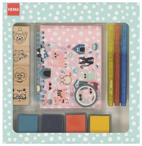 HEMA Cadeauset Tekenen & Stempelen