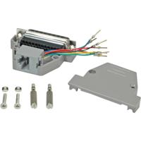 Roline D-sub adapter D-sub stekker 25-polig - RJ45-bus 1 stuk(s) - thumbnail