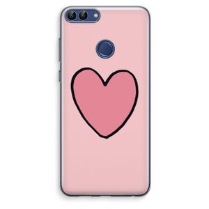 Hartje: Huawei P Smart (2018) Transparant Hoesje