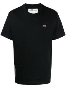 izzue t-shirt en coton à logo imprimé - Noir