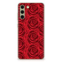 Samsung Galaxy S21FE TPU Case Red Roses - thumbnail