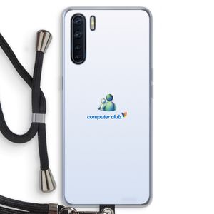 MSN: Oppo A91 Transparant Hoesje met koord