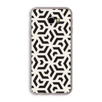 Crazy pattern: Samsung Galaxy J4 Plus Transparant Hoesje