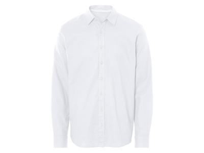 LIVERGY Heren overhemd (Wit, XXL)