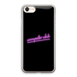 Vice Black: iPhone 8 Transparant Hoesje