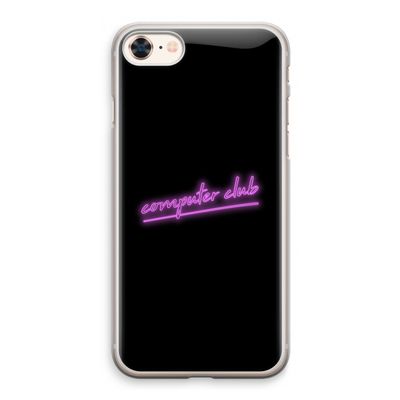 Vice Black: iPhone 8 Transparant Hoesje