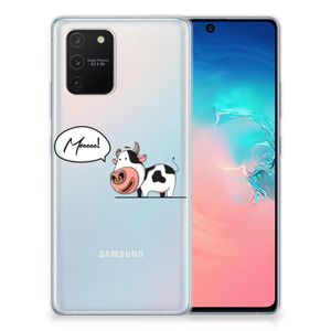 Samsung Galaxy S10 Lite Telefoonhoesje met Naam Cow