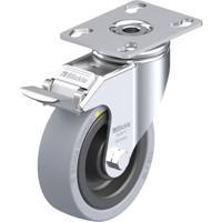 Blickle LKPA-VPA 101K-FI-EL Zwenkwiel met rem Wieldiameter: 100 mm Draagvermogen (max.): 80 kg 1 stuk(s)