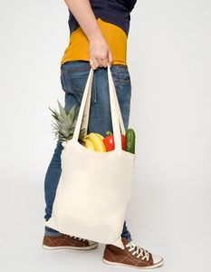 Printwear XT104 Cotton bag, natural, long handles, Basic