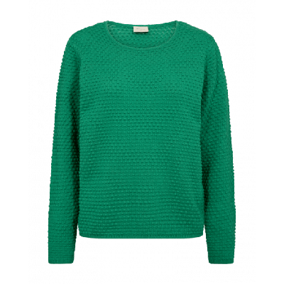 FreeQuent - Groen | Dames | Trui | Groen | XL | regular | Kamst mode