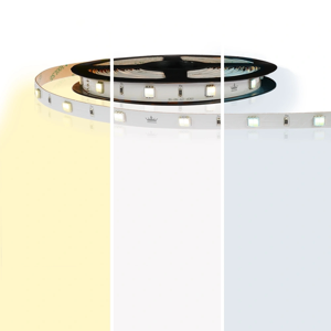 7 meter led strip dual white budget - 60 smd leds pm - 24v ip65