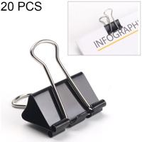 20st 51 mm zwart metalen Clip Notes brief paperclip Office Bind 20st 51 mm zwart metalen Clip Notes brief paperclip Office Bind