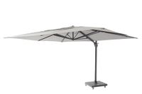 4 Seasons Outdoor | Zweefparasol Hacienda 300 x 400 cm | Antraciet-Mid Grey - thumbnail