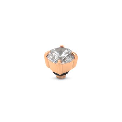 Melano Twisted Glint Steentje Crystal | Rosé