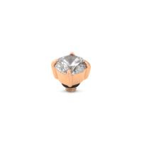Melano Twisted Glint Steentje Crystal | Rosé