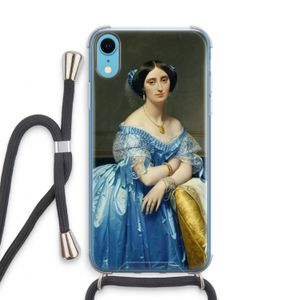 Eleonore: iPhone XR Transparant Hoesje met koord